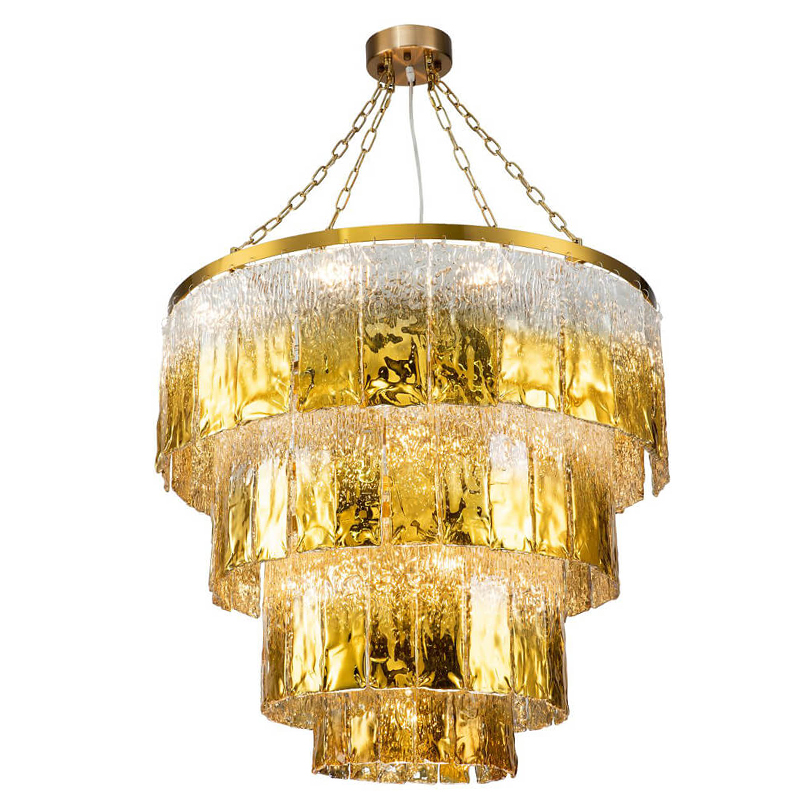 Люстра Golden Ombre Chandelier 61 Золотой Люстра Golden Ombre Chandelier 61 Золотой в Кирове | Loft Concept
