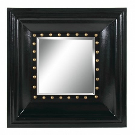 Зеркало настенное состаренное Black Foursquare Зеркало настенное состаренное Black Foursquare в Кирове | Loft Concept