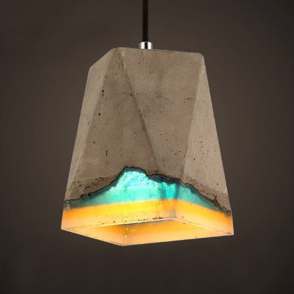 Подвесной светильник Art Concrete Pendant №8 Серый в Кирове | Loft Concept 