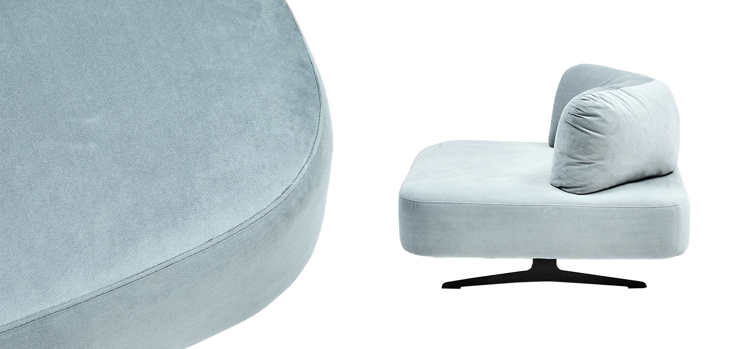 Кресло Dacosta Chair soft blue - фото