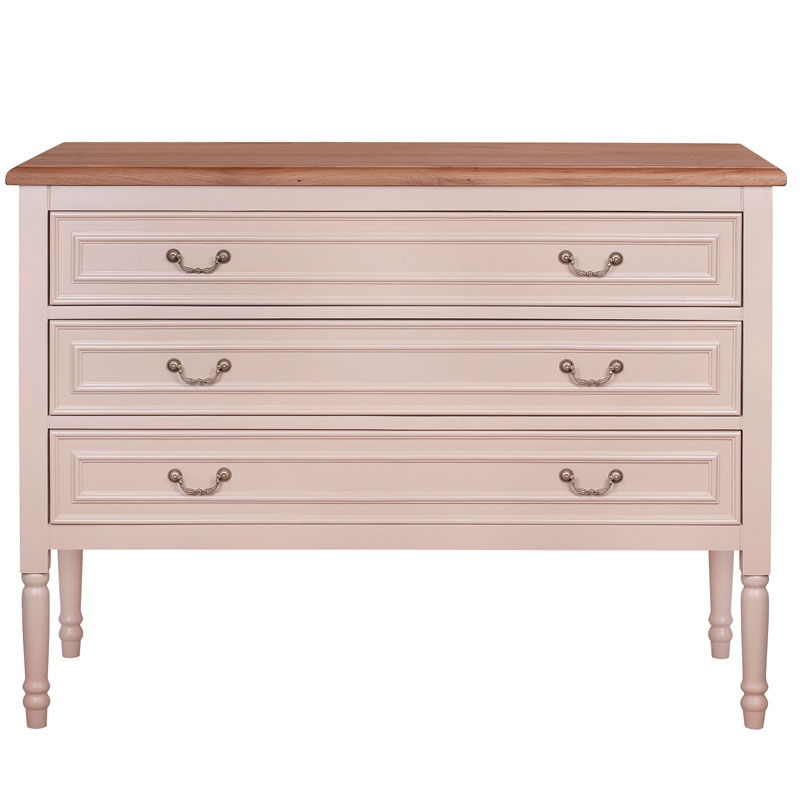 Бежевый комод из дуба Amelia beige Бежевый Бежевый комод из дуба Amelia beige Бежевый в Кирове | Loft Concept