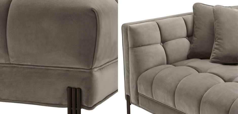 Кушетка Eichholtz Lounge Sofa Sienna Left greige Кушетка Eichholtz Lounge Sofa Sienna Left greige - Loft-Concept в Кирове