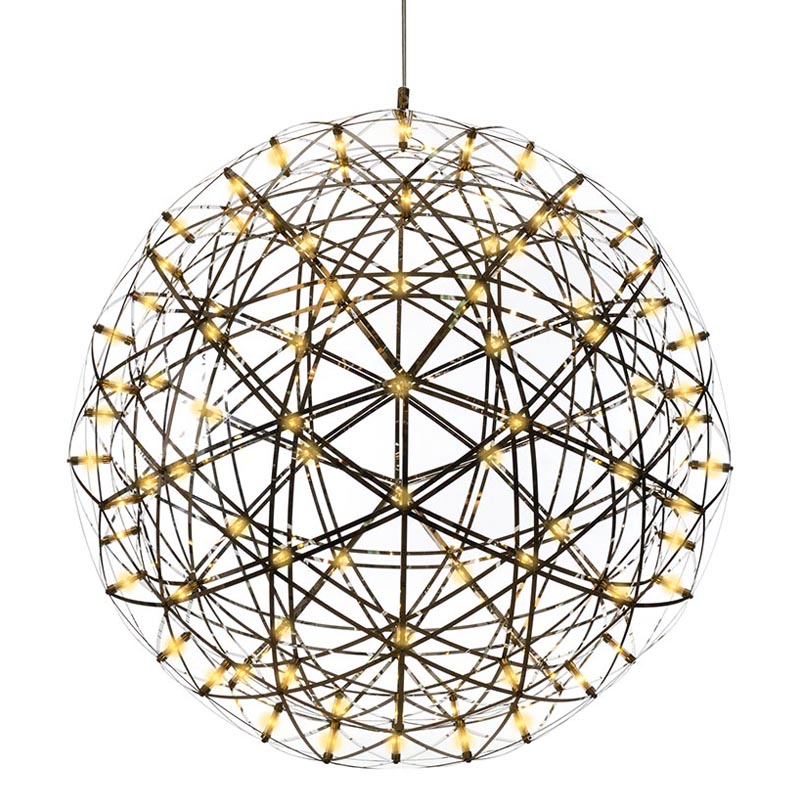 Люстра Moooi 3D Sphere Yellow lamp L Хром Люстра Moooi 3D Sphere Yellow lamp L Хром в Кирове | Loft Concept