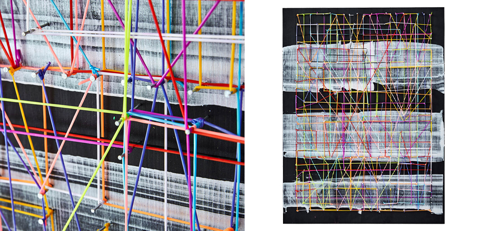 Картина Thread Drawing Картина Thread Drawing - Loft-Concept в Кирове