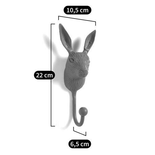 Настенный крючок в виде зайца Hare Wall Hook Pink Настенный крючок в виде зайца Hare Wall Hook Pink в Кирове
