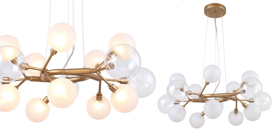 Люстра Berries Chandelier White 68 Люстра Berries Chandelier White 68 - Loft-Concept в Кирове