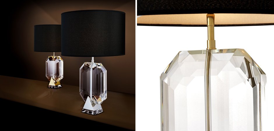 Настольная лампа Eichholtz Table Lamp Emerald Gold & Black Настольная лампа Eichholtz Table Lamp Emerald Gold & Black - Loft-Concept в Кирове