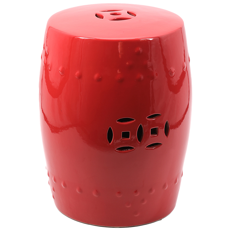Керамический табурет Prosperity Color Red Красный Керамический табурет Prosperity Color Red Красный в Кирове | Loft Concept