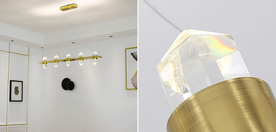 Люстра large Crystals Line Brass Люстра large Crystals Line Brass - Loft-Concept в Кирове