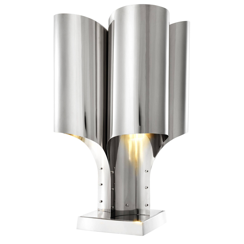 Настольная лампа Eichholtz Table Lamp Spiaggia Никель Настольная лампа Eichholtz Table Lamp Spiaggia Никель в Кирове | Loft Concept