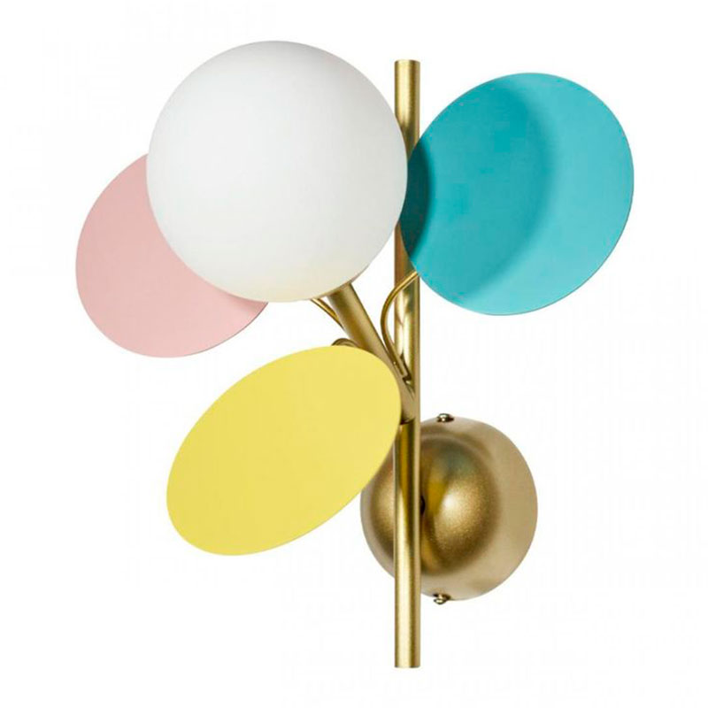 Бра MATISSE sconce One multicolor Мульти Золотой Белый Бра MATISSE sconce One multicolor Мульти Золотой Белый в Кирове | Loft Concept