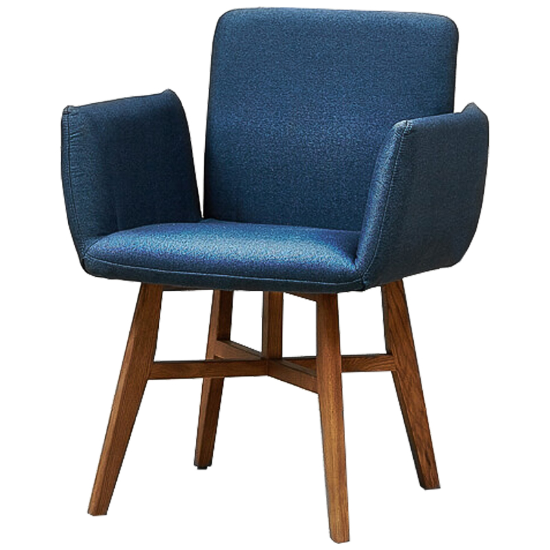 Стул Sionn Stool Синий Коричневый Стул Sionn Stool Синий Коричневый в Кирове | Loft Concept