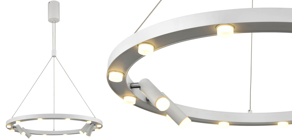 Люстра Rigor & Conciseness Lighting White Disk Люстра Rigor & Conciseness Lighting White Disk - Loft-Concept в Кирове