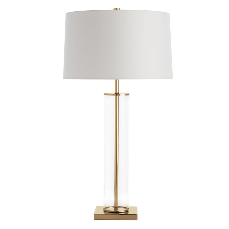 Настольная лампа Ticiana Glass Tube Table lamp gold Золотой Настольная лампа Ticiana Glass Tube Table lamp gold Золотой в Кирове | Loft Concept
