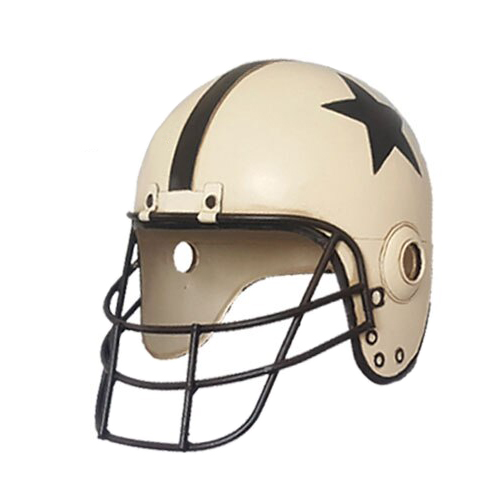 Аксессуар на стену Helmet with Star White Белый Черный Аксессуар на стену Helmet with Star White Белый Черный в Кирове | Loft Concept