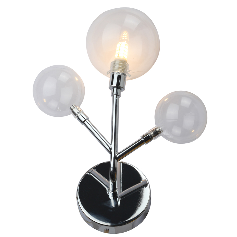Бра Berries Trio Sconce chromium Хром Золотой Шампань Бра Berries Trio Sconce chromium Хром Золотой Шампань в Кирове | Loft Concept