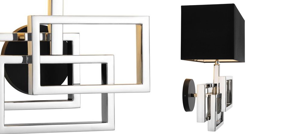 Бра Wall Lamp Windolf Nickel Бра Wall Lamp Windolf Nickel - Loft-Concept в Кирове