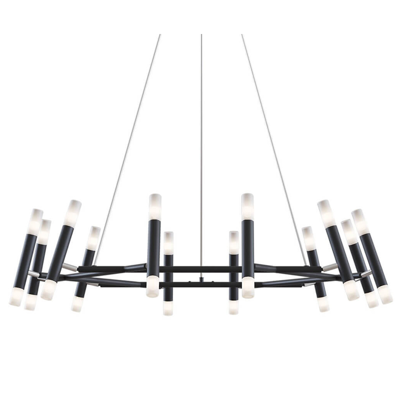 Люстра Arnaut Chandelier 24 Черный Люстра Arnaut Chandelier 24 Черный в Кирове | Loft Concept