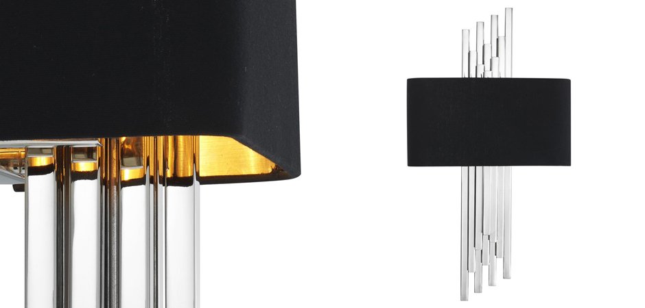 Бра Eichholtz Wall Lamp Caruso Nickel Бра Eichholtz Wall Lamp Caruso Nickel - Loft-Concept в Кирове