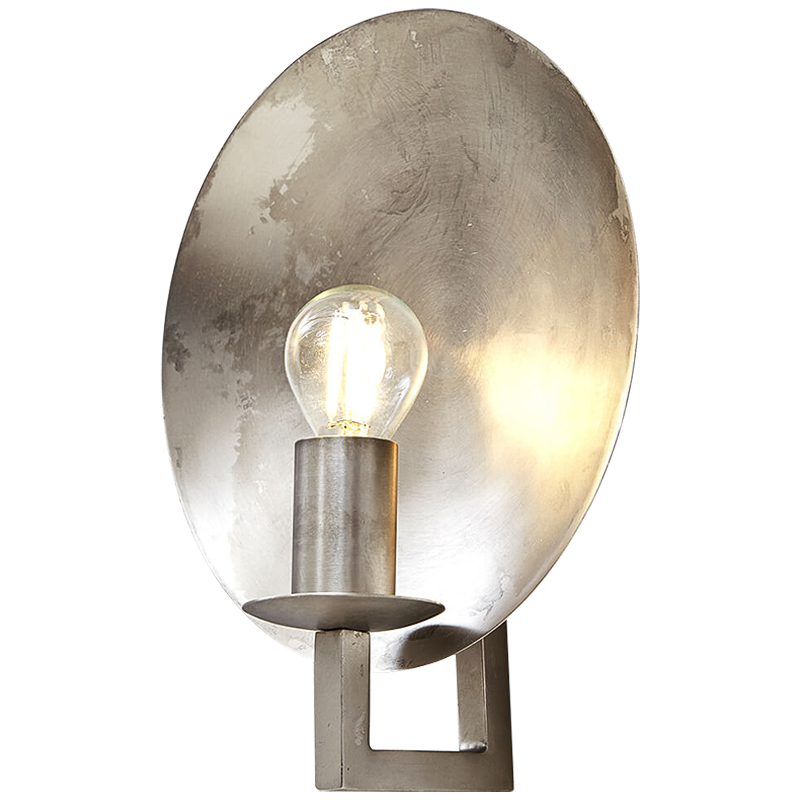 Бра Bennu Disk sconce Никель Сатин Бра Bennu Disk sconce Никель Сатин в Кирове | Loft Concept