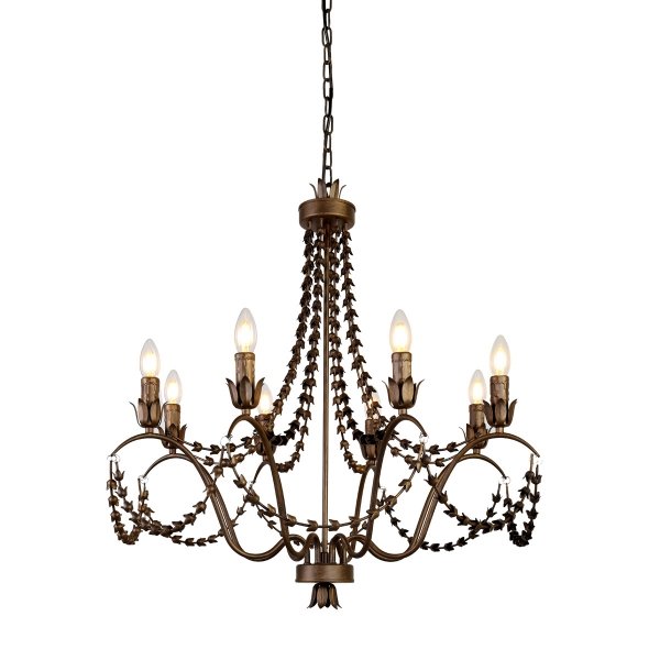 Люстра Viscings Chandelier 8 Бронза Люстра Viscings Chandelier 8 Бронза в Кирове | Loft Concept