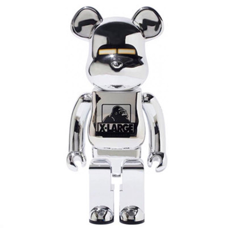 Статуэтка Bearbrick Chrome X-Large Темный хром Статуэтка Bearbrick Chrome X-Large Темный хром в Кирове | Loft Concept