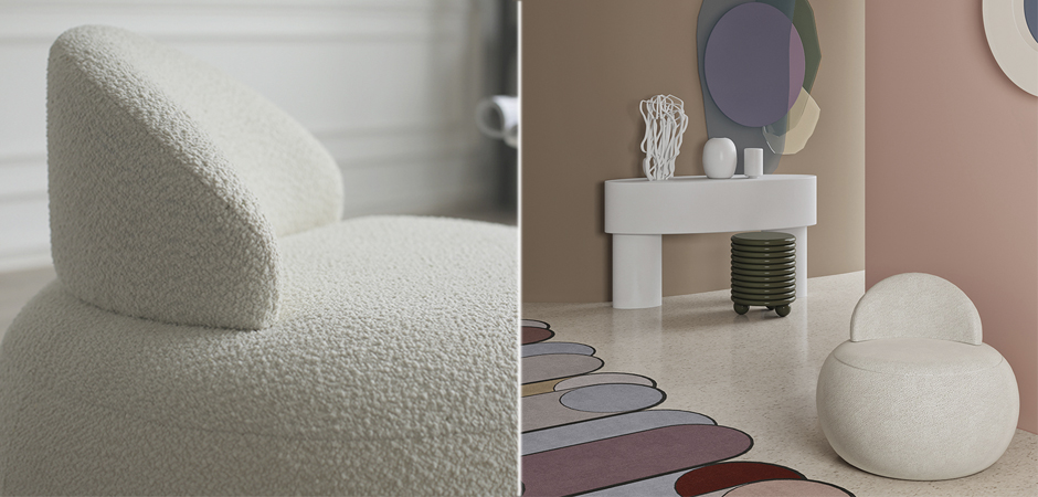 Кресло Boucle Snowball Armchair Кресло Boucle Snowball Armchair - Loft-Concept в Кирове