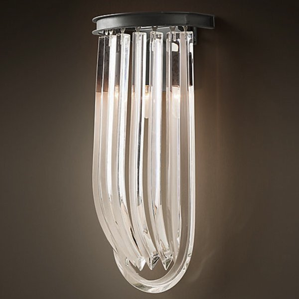 Бра Wall Lamp Greco Черный Прозрачный Бра Wall Lamp Greco Черный Прозрачный в Кирове | Loft Concept