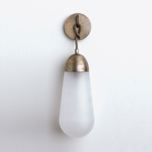 Бра LARIAT SCONCE Apparatus Studio Латунь Молочный Бра LARIAT SCONCE Apparatus Studio Латунь Молочный в Кирове | Loft Concept
