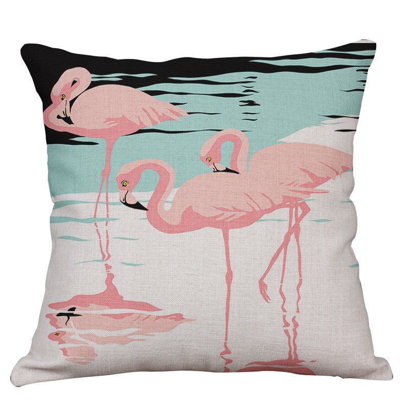 Декоративная подушка Flamingo 14 Мульти Декоративная подушка Flamingo 14 Мульти в Кирове | Loft Concept