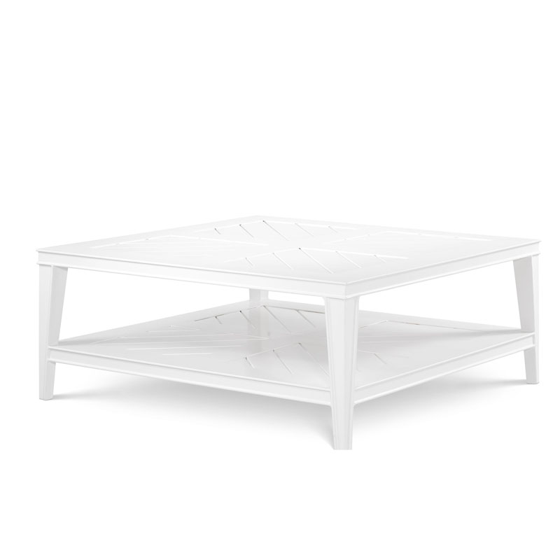Кофейный стол Eichholtz COFFEE TABLE BELL RIVE SQUARE Белый Кофейный стол Eichholtz COFFEE TABLE BELL RIVE SQUARE Белый в Кирове | Loft Concept