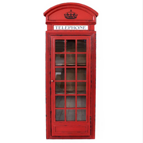 Буфет Red Telephone Box Красный Буфет Red Telephone Box Красный в Кирове | Loft Concept