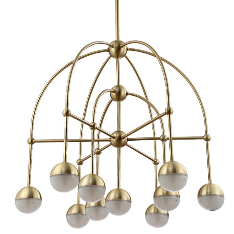 Люстра Heidy Bronze Chandelier 10 Бронза Люстра Heidy Bronze Chandelier 10 Бронза в Кирове | Loft Concept