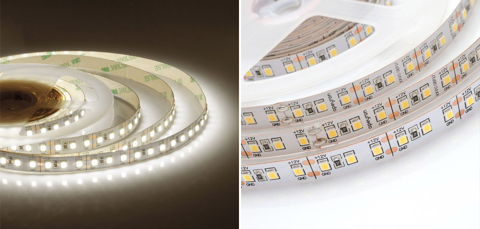 Светодиодная лента 14,4W/m 120LED/m 2835SMD теплый белый Светодиодная лента 14,4W/m 120LED/m 2835SMD теплый белый - Loft-Concept в Кирове