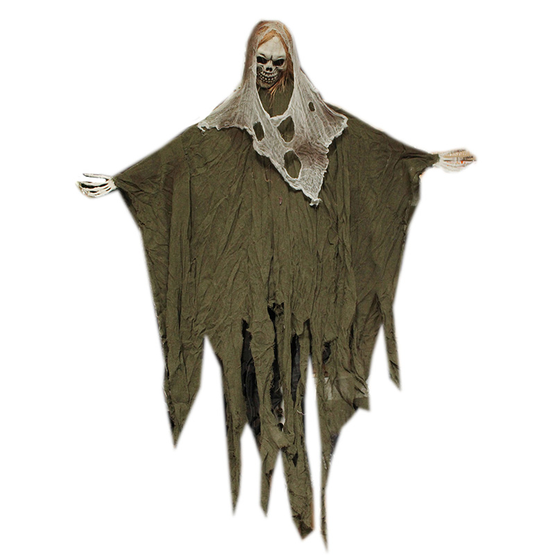 Аксессуар для Хэллоуина Scary Ghost Белый Зеленый Коричневый Аксессуар для Хэллоуина Scary Ghost Белый Зеленый Коричневый в Кирове | Loft Concept