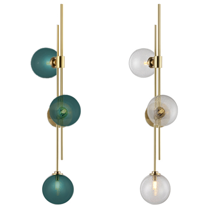 Бра TRILOGY WALL SCONCE Articolo Lighting Латунь Бирюзовый Бра TRILOGY WALL SCONCE Articolo Lighting Латунь Бирюзовый в Кирове | Loft Concept