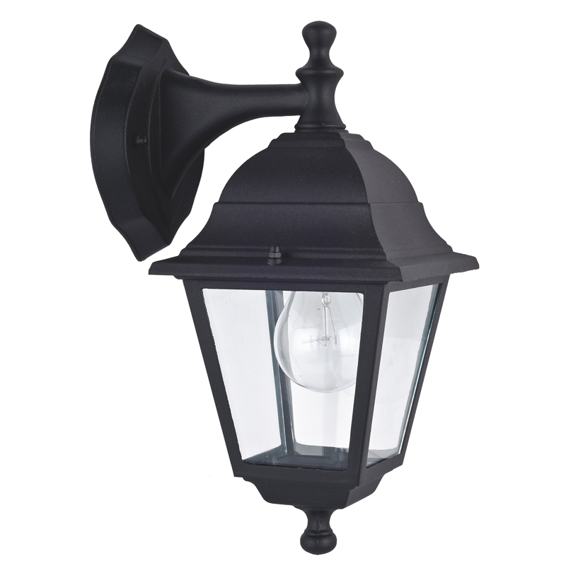 Уличный светильник Lebran Sconce II Черный Прозрачное Стекло Уличный светильник Lebran Sconce II Черный Прозрачное Стекло в Кирове | Loft Concept