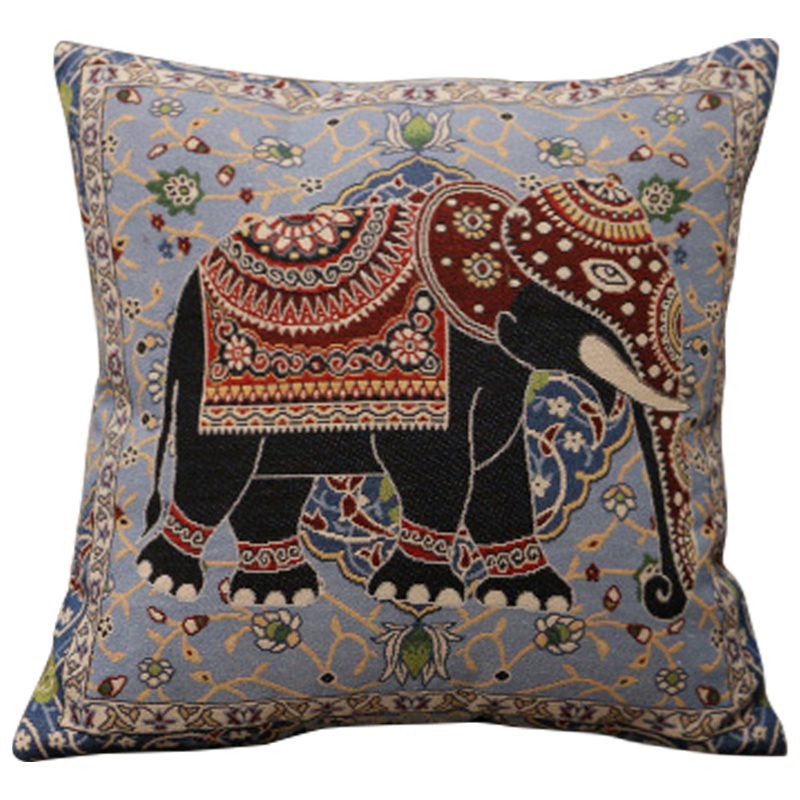 Декоративная подушка Indian Elephant Мульти Декоративная подушка Indian Elephant Мульти в Кирове | Loft Concept