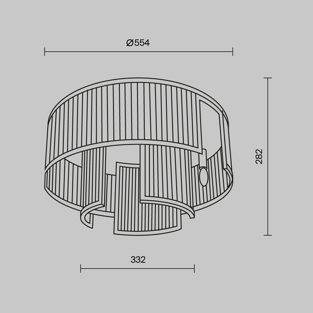 Потолочный светильник Frame Е14 в Кирове