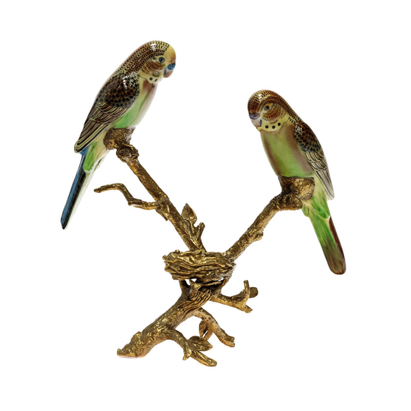 Статуэтка Duo of Parrots Мульти Статуэтка Duo of Parrots Мульти в Кирове | Loft Concept