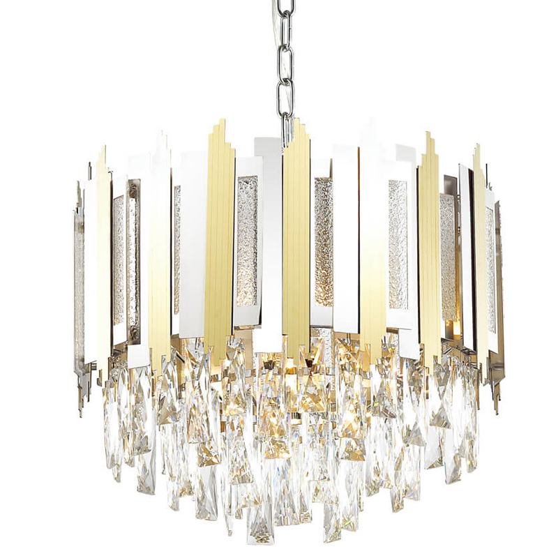 Люстра Marisol Chandelier Хром Прозрачный (Transparent) Золотой Люстра Marisol Chandelier Хром Прозрачный (Transparent) Золотой в Кирове | Loft Concept