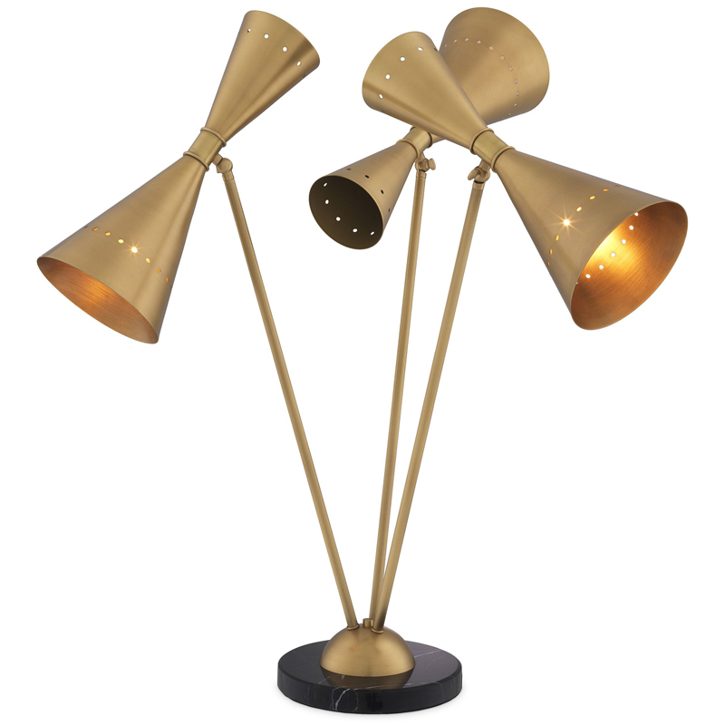 Настольная лампа Eichholtz Table Lamp Omnia Черный Латунь Античная полированная Настольная лампа Eichholtz Table Lamp Omnia Черный Латунь Античная полированная в Кирове | Loft Concept