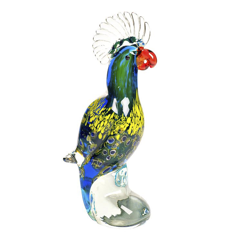 Статуэтка Glass Colored Parrot Мульти Статуэтка Glass Colored Parrot Мульти в Кирове | Loft Concept