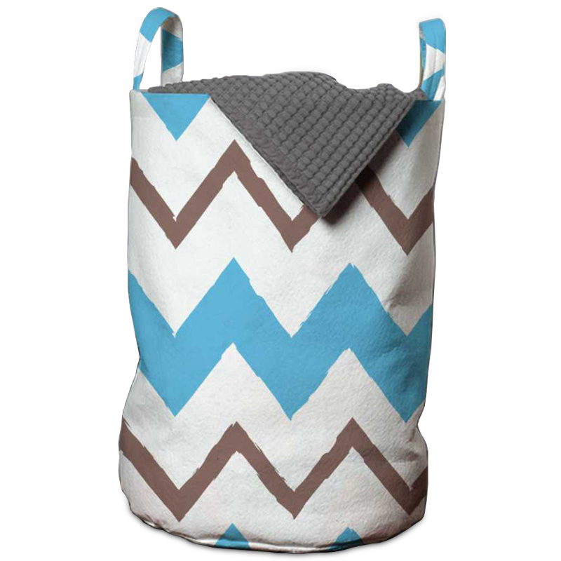 Корзина Blue Zigzag Basket Мульти Корзина Blue Zigzag Basket Мульти в Кирове | Loft Concept