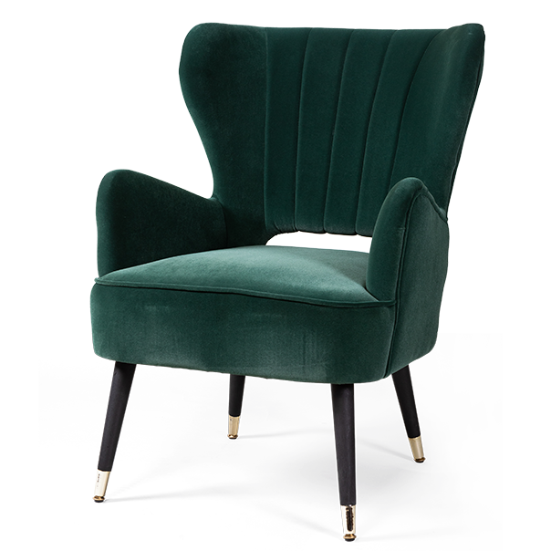 Кресло Flice ArmChair green Малахит (зеленый) Кресло Flice ArmChair green Малахит (зеленый) в Кирове | Loft Concept