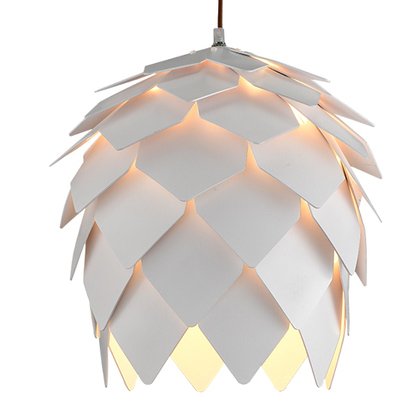 Подвесной светильник Crimea Pine Cone White Белый Подвесной светильник Crimea Pine Cone White Белый в Кирове | Loft Concept