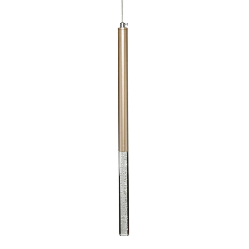 Подвесной светильник Trumpet tube boiling gold Золотой Прозрачный Подвесной светильник Trumpet tube boiling gold Золотой Прозрачный в Кирове | Loft Concept