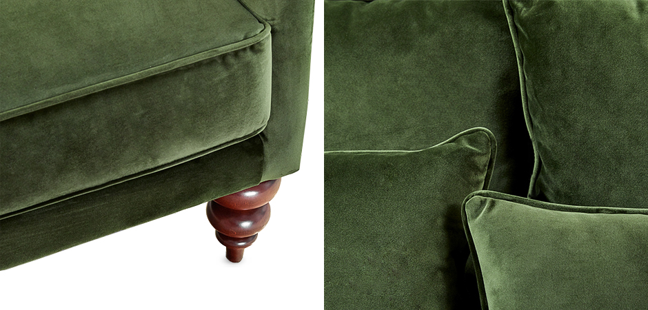 Диван Graceful Details Sofa Green Диван Graceful Details Sofa Green - Loft-Concept в Кирове