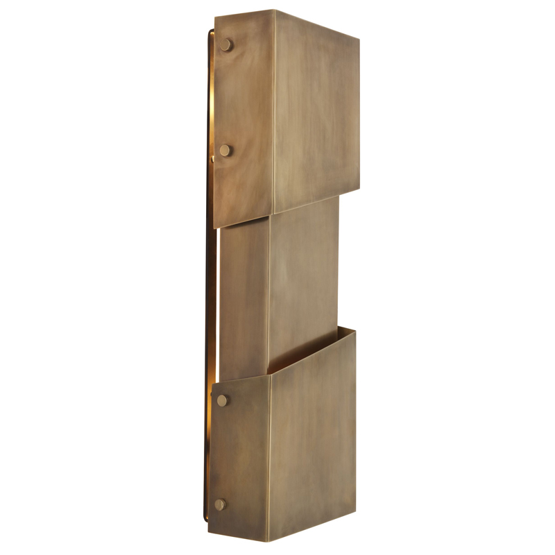 Бра Eichholtz Wall Lamp Shadow Винтажная латунь Бра Eichholtz Wall Lamp Shadow Винтажная латунь в Кирове | Loft Concept