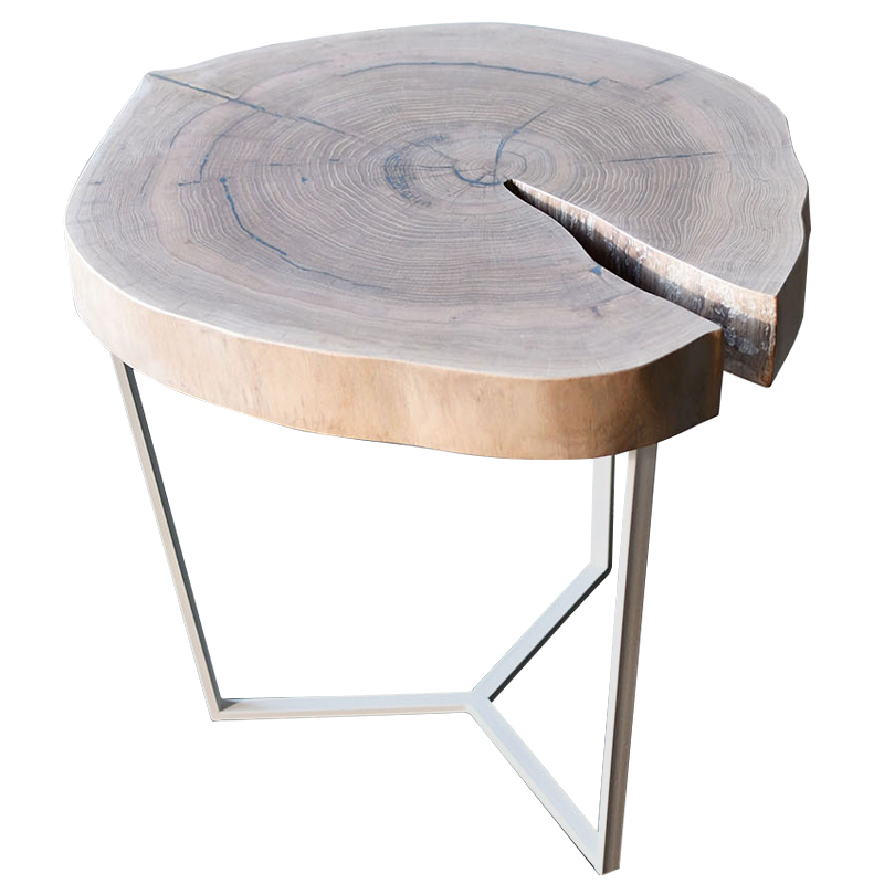 Кофейный стол Wickens Industrial Metal Rust Coffee Table Светлый дуб Белый Кофейный стол Wickens Industrial Metal Rust Coffee Table Светлый дуб Белый в Кирове | Loft Concept